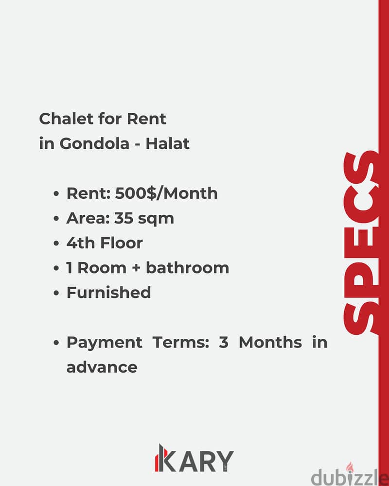 Chalet for Rent  in Gondola, Halat - شاليه للإيجار في جندولا - حالات 2