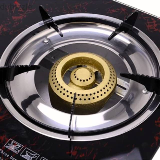 Boko Gas Stove - 2 Burner Black Cooker with Glass Top 2