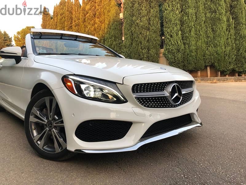 Mercedes-Benz C-Class 2017, convertible, super clean, full option. 1