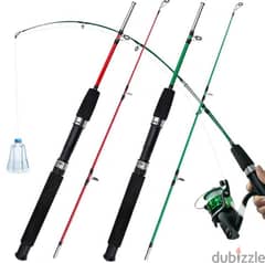 1m Fishing Rod Glass Micro Fishing 0