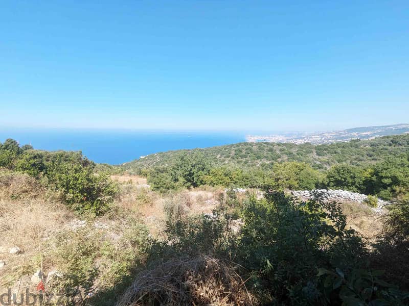 Land For Sale In Kfarkeddeh | Open View | أرض للبيع | PLS 26133 1