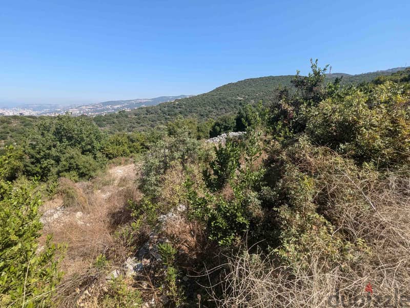 Land For Sale In Kfarkeddeh | Open View | أرض للبيع | PLS 26133 3