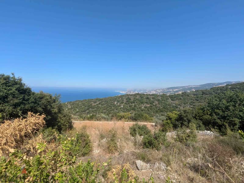 Land For Sale In Kfarkeddeh | Open View | أرض للبيع | PLS 26133 4