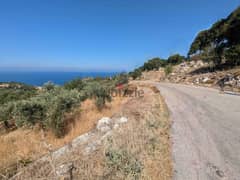 Land For Sale In Kfarkeddeh | Open Sea View | أرض للبيع | PLS 26134 0