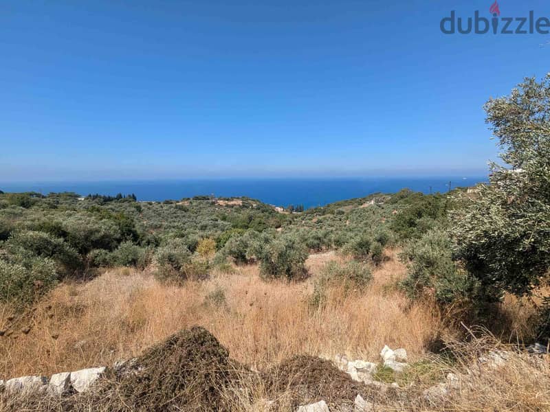 Land For Sale In Kfarkeddeh | Open Sea View | أرض للبيع | PLS 26134 4