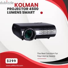 Kolman 4500 Lumens Projectors New