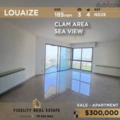 Apartment for sale in Louaize ND28 للبيع باللويزة 0