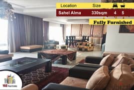 Sahel Alma 330m2 | Furnished | Prime Location | Quiet Street | PA | 0