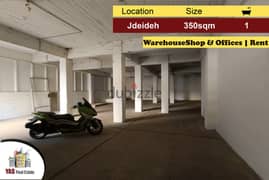 Jdeideh 350m2 | Shop\warehouse | Rent|Two Entrances |Multipurpose|AAWA 0