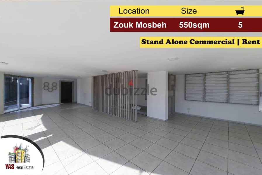 Zouk Mosbeh 550m2 | Commercial | Rent | Five Floors | CHN | 0