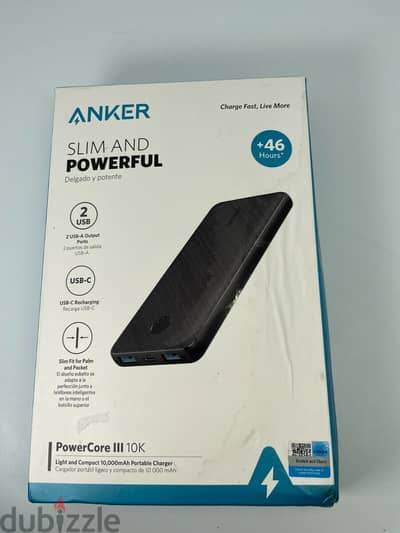 Anker slim and powerful power bank powercore III 10k exclusive & last