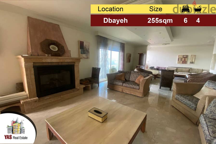 Dbayeh 255m2 | Sea View | Quiet Street | Catch | PA | 0