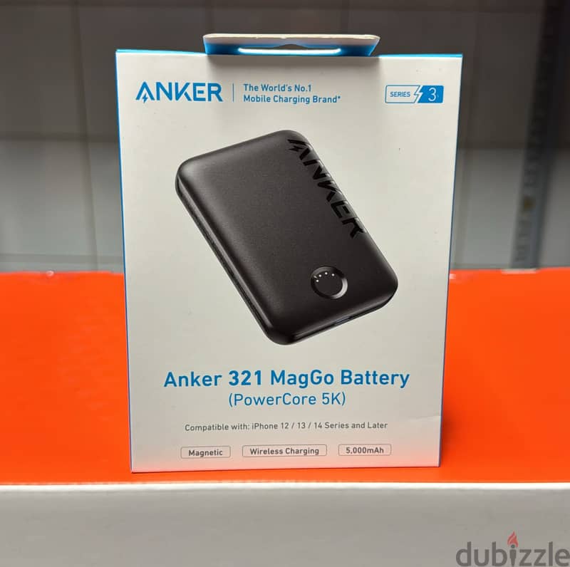 Anker 321 MagGo battery (powercore 5k) best & new price 0