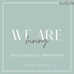 Nail & (Laser) Technician Needed 0