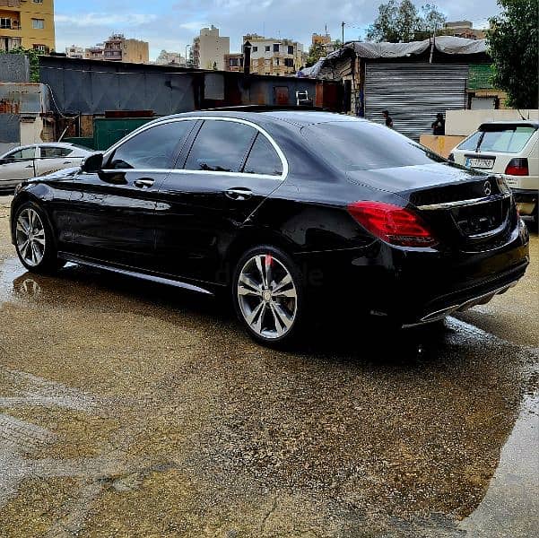 MERCEDES BENZ C300 AMG 4MATIC 99000 MILES 2015 اجنبية خارقة 1