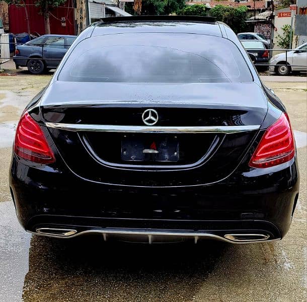 MERCEDES BENZ C300 AMG 4MATIC 99000 MILES 2015 اجنبية خارقة 2