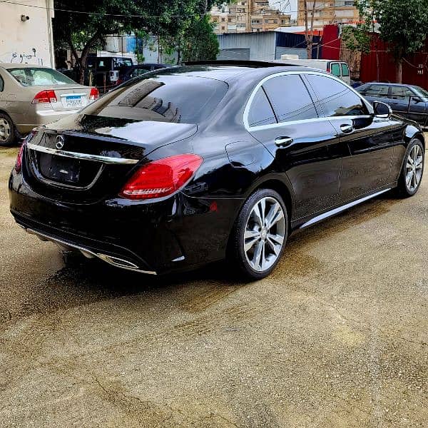 MERCEDES BENZ C300 AMG 4MATIC 99000 MILES 2015 اجنبية خارقة 3