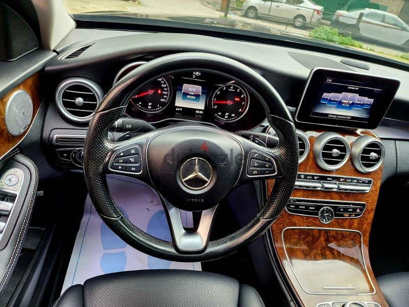 MERCEDES BENZ C300 AMG 4MATIC 99000 MILES 2015 اجنبية خارقة 17