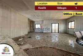 Kaslik 180m2 | Office | New | Rent | Prime Location | EH | 0