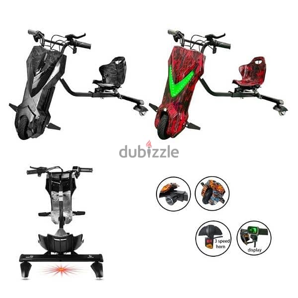 Drift Scooter 250W 8" Wheels 1