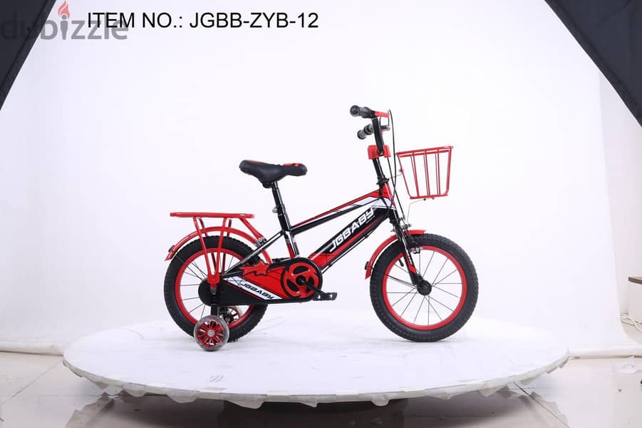 Bicycle kids 12 inch JGBB-ZYB black & red original and new price 0