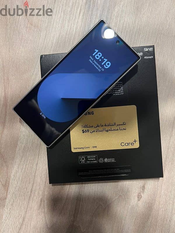 Samsung Z Fold 6 512gb open box full package 2