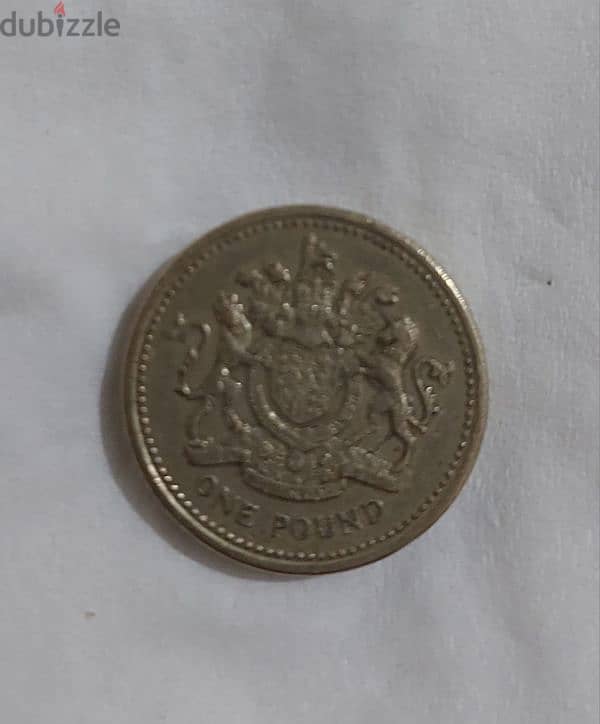 Queen Elizabeth II British pound Coin 3