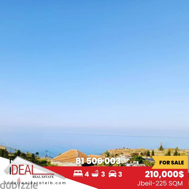 225 sqm Duplex Apartment for Sale in Jbeil REF#JH17382 0