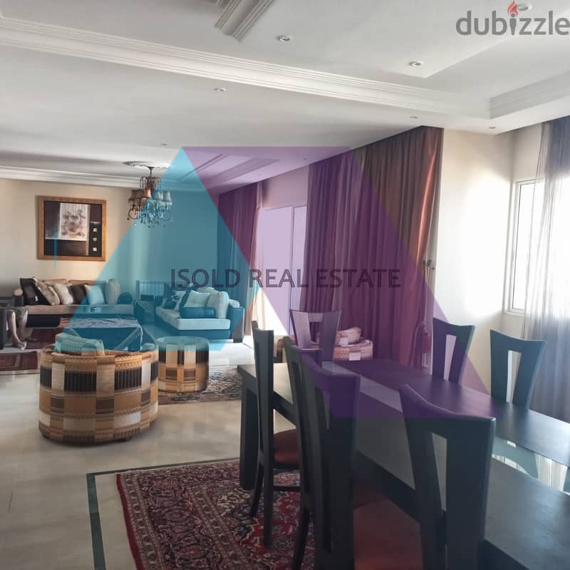 Furnished 330 m2 apartment+Panoramic Sea view for sale in Sahel Aalma 2