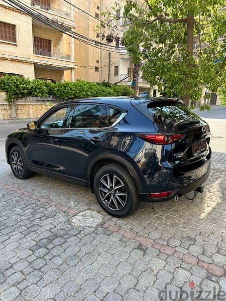 Mazda CX-5 AWD Grand Touring 2017 dark blue on black (clean carfax) 3