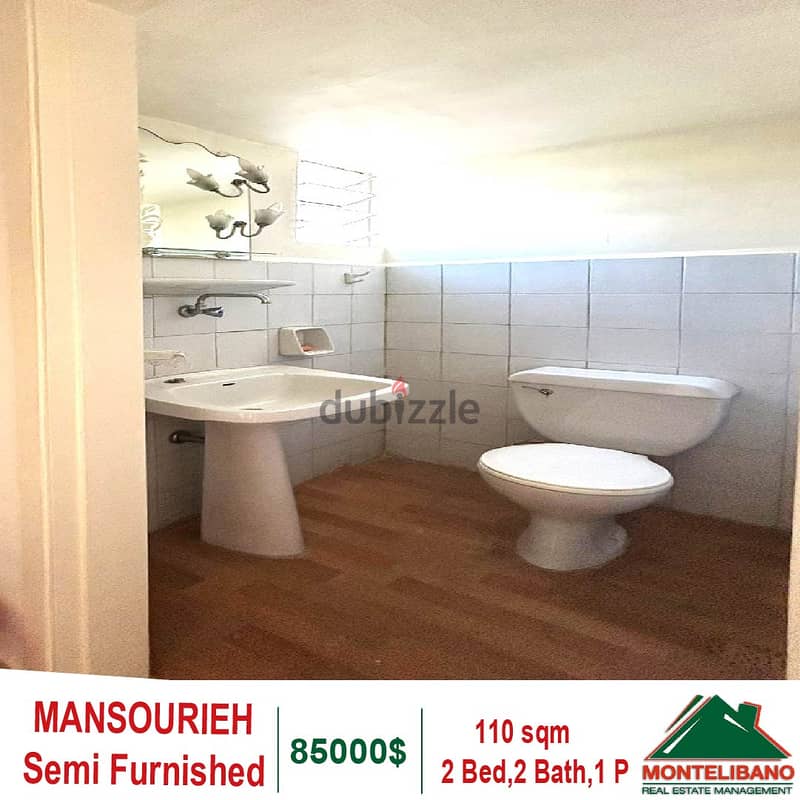 110 SQM Apartment for sale in MANSOURIEH!! 6