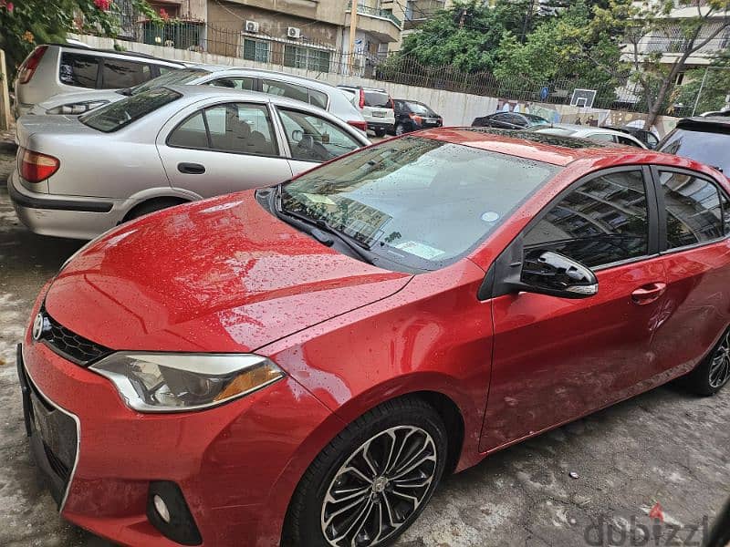 Toyota Corolla S for sale 2015. key less . full option 9