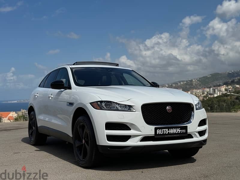 2017 JAGUAR F-Pace 35T V6 AWD “Clean Carfax” 8