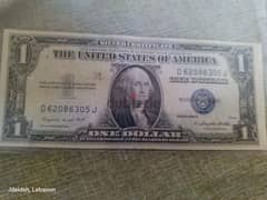 1$ bill 0