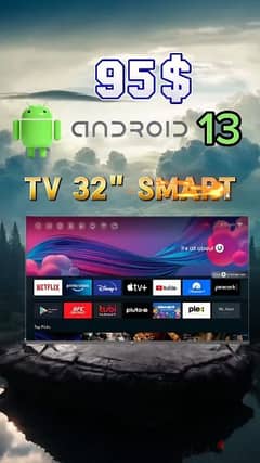 platinum 32 inch smart andriod 13