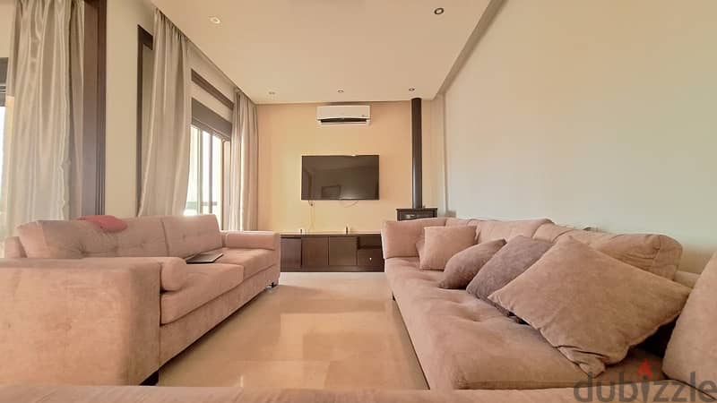 Furnished apartment for rent in beit cha3ar 1