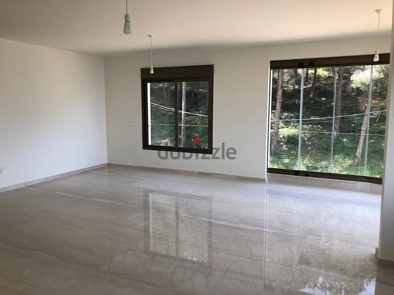 Spacious apartment for rent in ain saade with greenery views 3