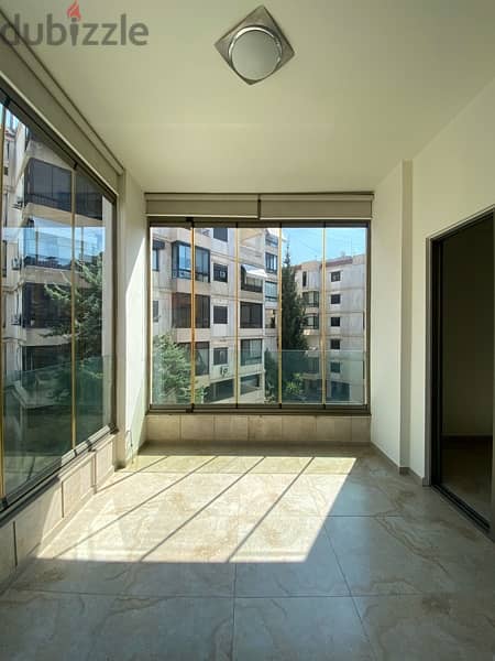 Semi Furnished duplex W/ Terrace  for rent in mazraat yachouh 5