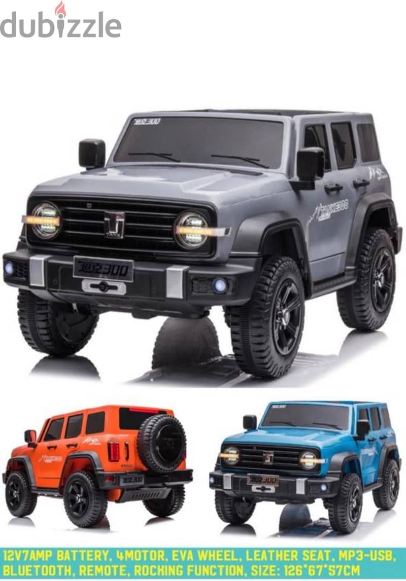 CAR KIDS jeep Lb-7788EL blue great and new price 0