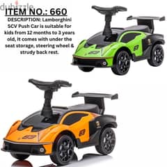 Car Kids Lamborghini Foot To Floor with music 660 green amazing & las 0