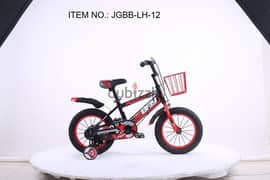 Bicycle kids 12 inch JGBB-LH red original and new