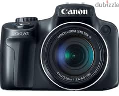 Canon PowerShot SX50 HS 12MP Digital Camera with 2.8-Inch LCD (Black) 0