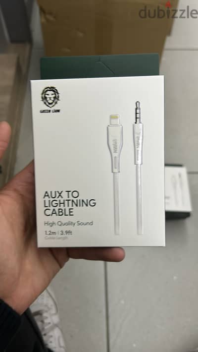 Green lion aux to lightning 1.2m exclusive & best offer