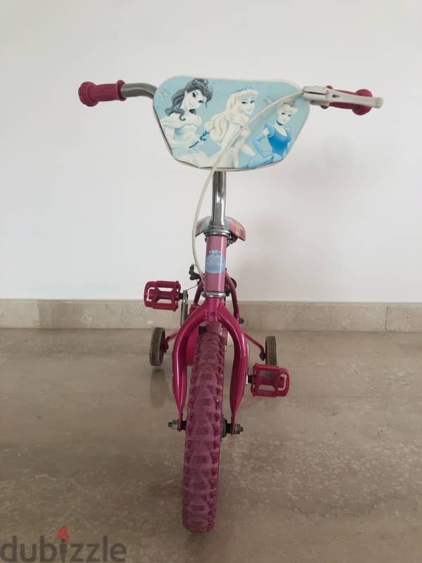 Size 12 Pink Disney Princess Theme Bicycle 1