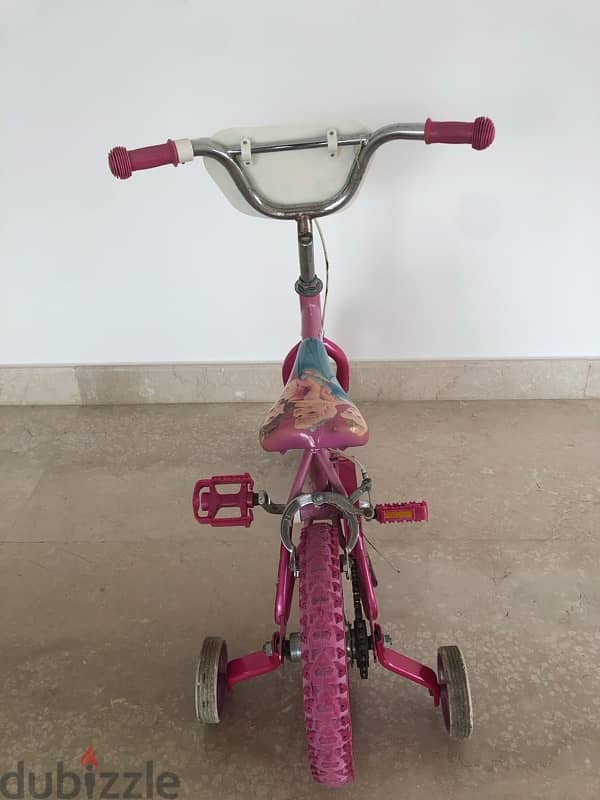 Size 12 Pink Disney Princess Theme Bicycle 3