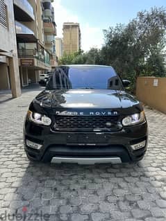 Range Rover Sport HSE V6 2016 black on black (clean carfax)