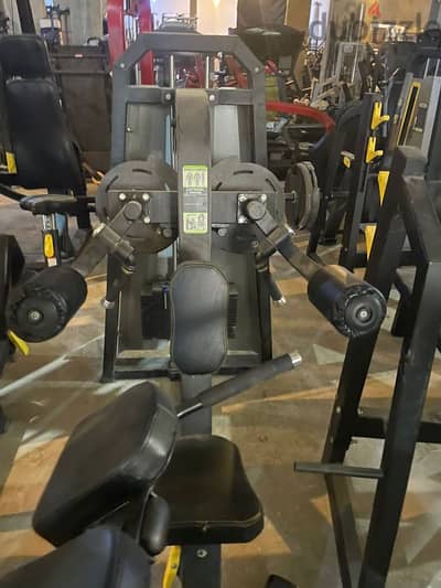 Gym machines for sale 03027072 GEO SPORT مكنات نادي حديد كامل للبيع