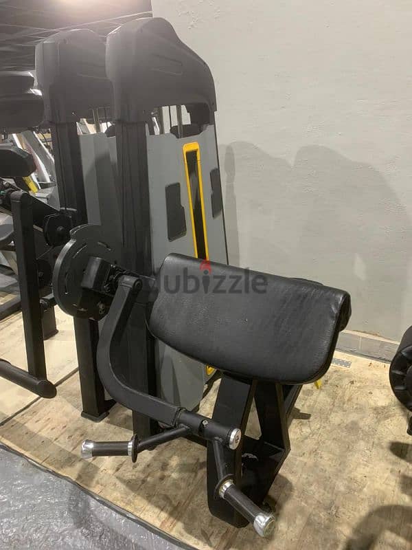 Gym machines for sale 03027072 GEO SPORT مكنات نادي حديد كامل للبيع 4