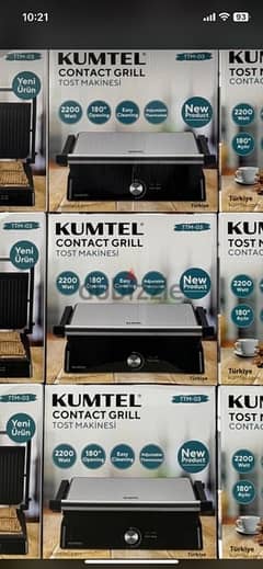 Kumtel Grill toast 220W