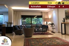 Achrafieh Sioufi 230m2 | Decorated Flat | Prime Location | PA | 0